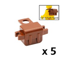 중국레고 호환 도시 MOC 벽돌 부품 빌딩 블록 장교 가구 액세서리 키트 DIY 완구 노트북 컴퓨터 컵 전화 가, 24 5 brown