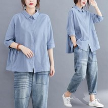 베리위시 국내배송 클리브 주름 셔츠 블라우스 카라블라우스 버튼블라우스