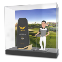 아바타피규어 주문제작 GT-132 골프 풀패키지 피니쉬 피규어 이글 이글패 싱글 싱글패 홀인원 홀인원패 트로피 감사패 기념패 축하패 공로패 선물, 남자