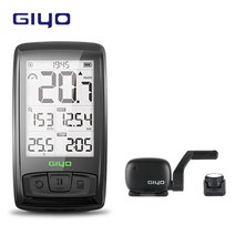 만능 실내자전거 센서 속도계 즈위프트센서 GIYO M4 무선 자전거 컴퓨터 마운트 홀더 속도계 속도/케이던스, 01 Black