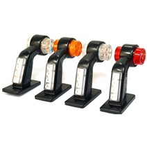 윙바디 덤프차 LED 토끼등 차폭등 24V 미등 스카니아 용달트럭 화물차 1톤 사이드램프 신형5톤 현대 벤츠 깜빡이 트레일러 특장차 탑차, 옵션03 옐로우LED