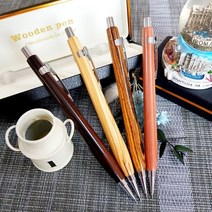 각인우드샤프 0.9mm 이니셜 무료각인 졸업/입학/생일선물용 각인샤프 나무샤프 우드펜, 에보니흑단+2000, Brush Script MT, 선물용 인조가죽 절관 케이스+4000
