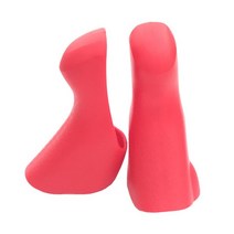 브래킷 커버 shimano claris st-r2000 sora st-r3000 도로 자전거 시프터 보호 후드 고무 슬리브 케이스 r2000 r3000 3030, [03] 빨간