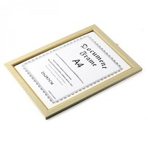 A4 투명 아크릴 상장액자 가족사진액자 학위 학위증