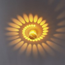 스포트라이트 LED 천장등 임베디드 표면 장착 통로 복도 입구 문 거실, 대형5WAb실버