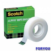 ForU519 3M 스카치 매직테이프 리필 15m 박스 120개 테이프 문구용품 사무용품