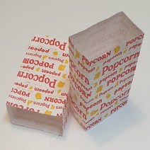 팝콘봉투 (대)1000장 위생식품포장 유산지