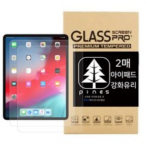 파인스 아이패드 9H 강화유리 액정보호필름 2매 세트