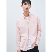 빈폴 멘 마이크로 시어서커 스트라이프 셔츠 라이트 핑크 BC4264C42Y