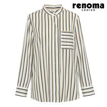 레노마레이디 스트라이프 블라우스 패턴아이보리 CY31BL080-TI