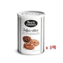 씨즈캔디 토피에츠 Toffee Ettes 454g x 3팩