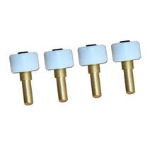 플로터 편심 K40 부품 헤드 캐리지 휠 롤러 DIY 이산화탄소 레이저 도장 조각 기계, [02] 4pcs