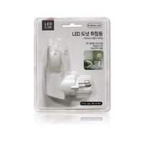 LED 도넛 취침등-H 엘이디 취침등 전구 쥐침등 전등 형광등 조명 아기방전등 침실전등 계단전등, 블루