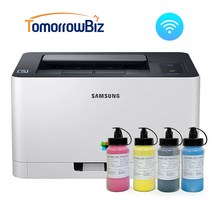 삼성 무한 컬러레이저 프린터 SL-C510W 1 2, 선택3 - 정품프린터+무한풀세트+마개작업