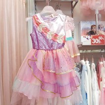 로엠걸즈 동아쇼핑 쥬쥬 별의여신 핑크 드레스 원피스 RGOM22S2J