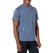 캘러웨이 Callaway 남성용 반소매 크로스오버 퍼포먼스 크루넥 티셔츠, X-Large, Mountain Spring Htr