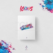 1CD_핫이슈(HOT ISSUE)-싱글1집[ICONS][초도한정4컷포토필름1종(온팩)](북릿+리릭카드+포토카드+유닛포토카드+스티커)