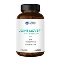 비타민월드 트리플 스트렝스 조인트무버 270정 / Vitamin World Triple Strength Joint Mover 270 Caplets, 1, 270정 단품