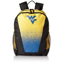 FOCO NCAA College Team 로고 그라데이션 프린트 프라임타임 백팩, West Virginia Mountaineers