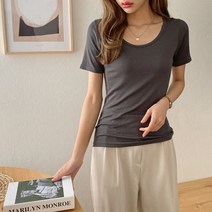 [수키] U넥티셔츠 1074932