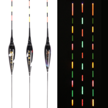 수광산업 고성능 LED 민물 수제 전자찌 야간 낚시 찌, (EF-25) 1번 블랙 42cm