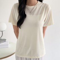 엠앤디 여성 라운드 반팔티셔츠