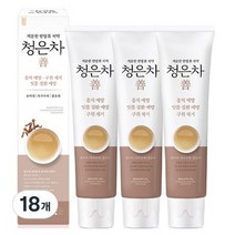 2080 청은차 청쾌한차 치약, 120g, 18개