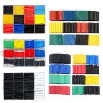 열 수축 튜브 127종 전선 보호튜브 배선 정리 컷팅 단락 합선 단선 방지 절연 전기자재, WM035. C07. 수축튜브 다색 750종