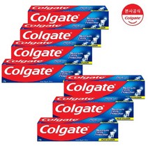 콜게이트 플루오라이드 치약 그레이트 레귤러 플레버, 175g, 7개