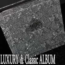 LUXURY통가죽앨범 대용량바인더형 접착식 or 포켓식 사진앨범, 상세설명 참조, AB971-와인통가죽앨범/d.포켓식속지(백지)50매