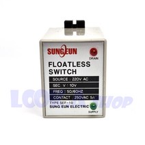 플로틀리스릴레이 플로트레스스위치 AC220V 8P SEF-10 전기기능사 FLOATLESS SWITCH