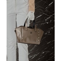 21FW [GOLD EDITION] 골드 프리미엄 가죽 로고 장식 토드 겸 크로스백골드 스터드장식 가죽 토트백 DNGF1F603GD, XXX