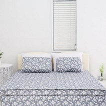 [라텍스 커버 전문 라페어리] 순면 [누빔패드] 플로라, 킹 순면 누빔패드