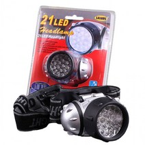 LED 21구 헤드렘프 캠핑등 레이져포인트 후레쉬 지시봉 랜턴
