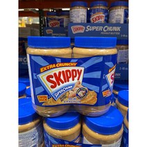 스키피 크런치 땅콩버터 1.36KG X 2입 코스트코 땅콩버터잼