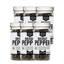릴리스 큐 브리스켓 페퍼 57g Lillies Q Brisket Pepper, 6팩