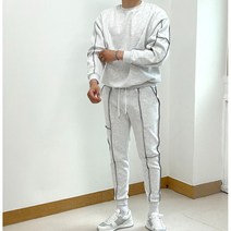 [2컬러] 오바로크 남자 트레이닝복세트