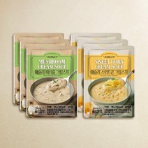 애슐리 크림 스프 6팩 세트 (머쉬룸3+스위트콘3)