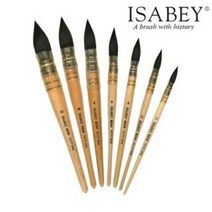 이사베이 6234 수채화붓 담비털 몹브러쉬 낱개 / 옵션선택, 5호