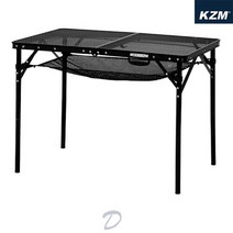 카즈미 캠핑테이블 유니온 아이언메쉬 2폴딩