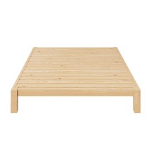 야외 평상 데크 벤치 조립식 원목 테이블 테라스, 뼈대, 높이 40  + 매트리스