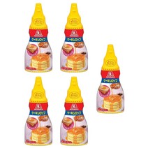 Morinaga Cake Syrup Maple Flavor 모리나가 케이크 시럽 메이플 맛 감미료 팬케이크 핫케잌 200g 5팩