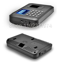 지문인식기 출퇴근기록기 생체 출석 시스템 USB 지문 판독기 시간 시계 직원 제어 기계 전자 장치 스페인, 03 English_01 미국 플러그