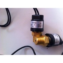 LEFOO LF08 압력스위치 12V220V 유압 공기 물 압축기 컨트롤러, 1/8 평상시 닫힘 5-6kg