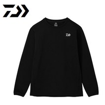 다이와 스트레치 롱 슬리브 셔츠 블랙 DE-9322