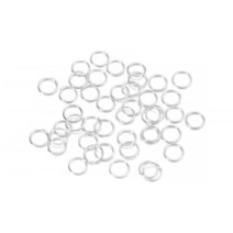 기부반지 200Pcs 4 5 6 10MM Metal Jump Rings Round Split Jewelry Connector for DIY Making Accessories