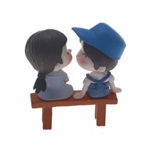 2 개/대 연인 커플 소형 미니 인형 DIY 테라리움 인형 요정 정원 장식 발렌타인 데이 선물 홈 액세서리, 26