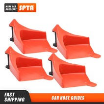 송풍기 SPTA 자동차 호스 가이드 슬라이드 타이어 웨지 세차 튜브 안티 핀치 도구, 2Pcs