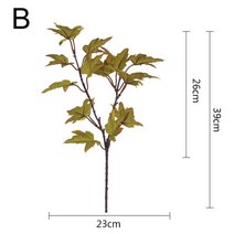 돈들어오는 황금나무 인공 나뭇가지 가을 붉은 단풍나무 시뮬레이션 절단 녹색 식물 모델링 황금, 02 02