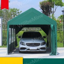 가제보 글램핑텐트 접이식 이케아가제보 차고지 퍼걸러, 2.8mx6m 천없음
